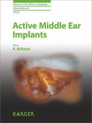 Cover of: Active Middle Ear Implants by Klaus Boheim