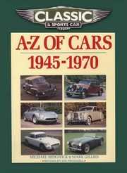 Cover of: AZ of Cars 19451970 Michael Sedgwick and Mark Gillies by 