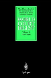 Cover of: World Court Digest