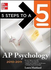 Cover of: 5 Steps to a 5 AP Psychology
            
                5 Steps to a 5 AP Psychology