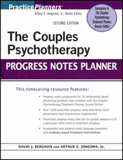 Cover of: The Couples Psychotherapy Progress Notes Planner
            
                Practiceplanners Practiceplanners
