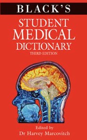 Cover of: Blacks Student Medical Dictionary