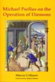 Cover of: Michael Psellus on the Operation of Daemons by Marcus Collisson