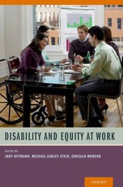 Cover of: Disability And Equity At Work