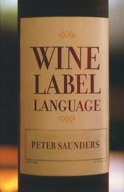 Cover of: Wine Label Language