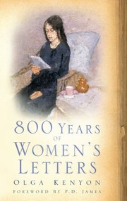 Cover of: 800 Years of Womens Letters Olga Kenyon by 