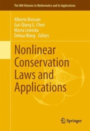 Cover of: Nonlinear Conservation Laws And Applications