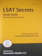 Cover of: Lsat Secrets Study Guide Your Key To Exam Success by 