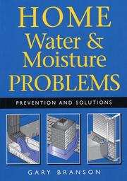 Home Water and Moisture Problems
