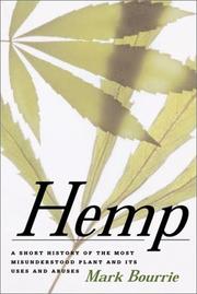 Hemp by Mark Bourrie