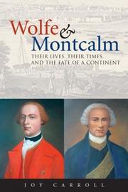 Cover of: Wolfe and Montcalm by Joy Carroll