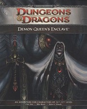 Cover of: Demon Queens Enclave
            
                Dungeons  Dragons Paragon Tier Adventure