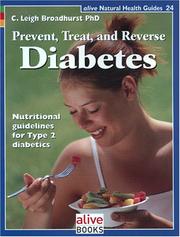 Cover of: Prevent Treat and Reverse Diabetes (Natural Health Guide) (Natural Health Guide)