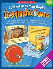 Cover of: Content Area Minibooks Geographic Terms 15 Engaging Minibooks That Students Read And Interact With To Really Learn About Key Landforms by 