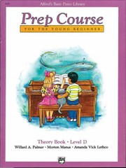 Cover of: Alfreds Basic Piano Prep Course Theory Bk D
            
                Alfreds Basic Piano Library