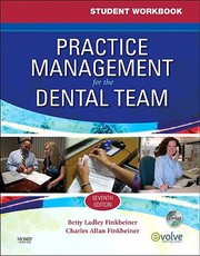 Cover of: Practice Management for the Dental Team Student Workbook With CDROM