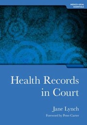 Cover of: Health Records in Court
            
                MedicoLegal Series by 