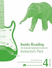 Cover of: Inside Reading 1 The Academic Word List In Context