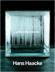 Cover of: With Reference to Hans Haacke by Oliver Schwarz