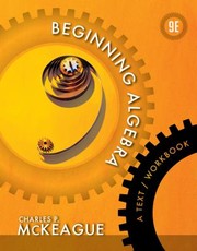 Cover of: Beginning Algebra A Textworkbook