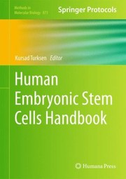 Cover of: Human Embryonic Stem Cells Handbook