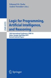 Cover of: Logic for Programming Artificial Intelligence and Reasoning
            
                Lecture Notes in Artificial Intelligence