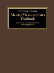 The Nineteenth Mental Measurements Yearbook by Buros Institute