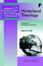 Cover of: Hinterland Theology A Stimulus To Theological Construction