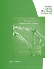 Cover of: Student Solutions Manual with Study Guide for BrownHolmes Chemistry for Engineering Students 2nd by 