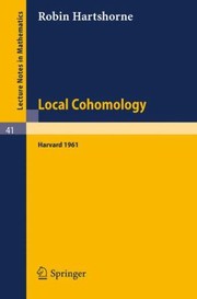 Cover of: Local Cohomology A Seminar by 