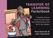 Cover of: The Transfer of Learning Pocketbook