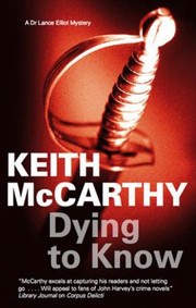 Cover of: Dying To Know