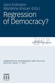 Cover of: Regression of Democracy