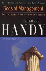 Cover of: Gods of Management by Charles Brian Handy
