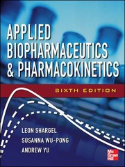 Applied Biopharmaceutics Pharmacokinetics by Andrew Yu