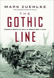 Cover of: The Gothic Line: Canada's Month of Hell in World War II Italy