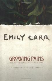 Cover of: Growing Pains by Emily Carr