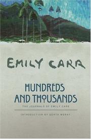 Cover of: Hundreds and Thousands by Emily Carr