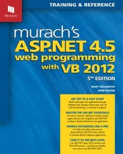 Cover of: Murachs ASPNET 45 Web Programming with VB 2012 by 