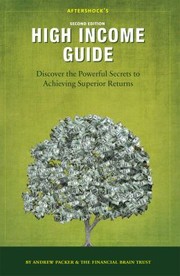 Cover of: Aftershocks High Income Guide Discover The Powerful Secrets To Achieving Superior Returns by 
