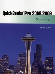Cover of: Quickbooks Pro 20082009 Simplified