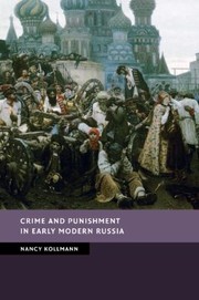 Cover of: Crime and Punishment in Early Modern Russia
            
                New Studies in European History