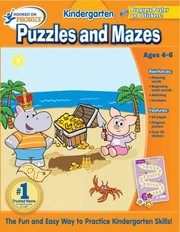 Cover of: Hooked on Learning Kindergarten Puzzles and Mazes With Poster
            
                Hooked on Phonics Paperback