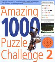 Cover of: The Amazing 1000 Puzzle Challenge 2