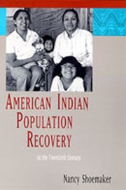 Cover of: American Indian Population Recovery in the Twentieth Century