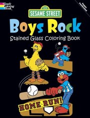 Cover of: Sesame Street Boys Rock Stained Glass Coloring Book by Sesame Street