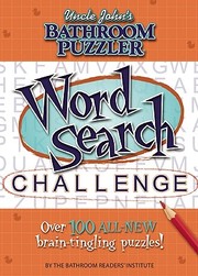 Cover of: Uncle Johns Bathroom Puzzler Word Search Challenge