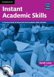 Cover of: Instant Academic Skills A Resource Book Of Advancedlevel Academic Skills Activities