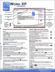 Cover of: Word XP (2002) Quick Reference Guide by Drew Sellers