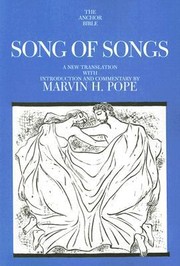 Cover of: Song Of Songs A New Translation With Introduction And Commentary